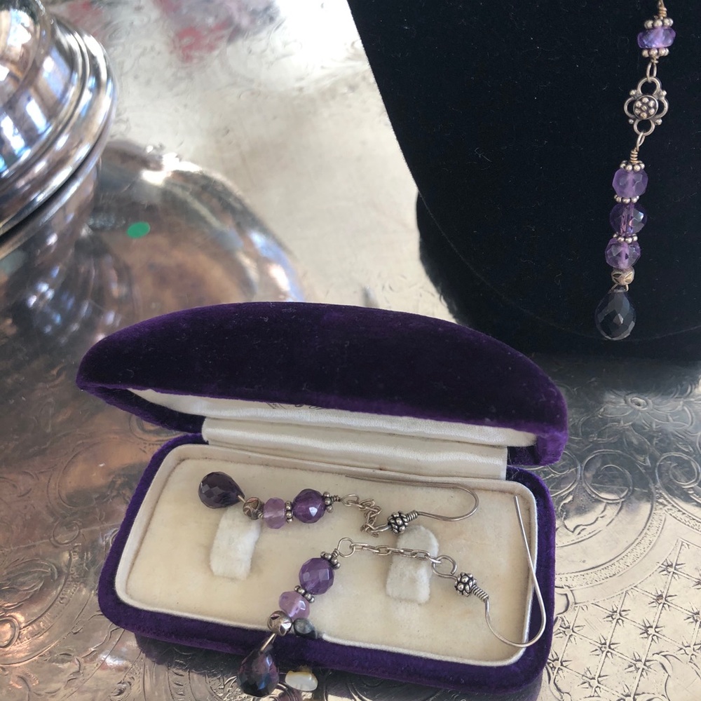 Necklace with Earrings